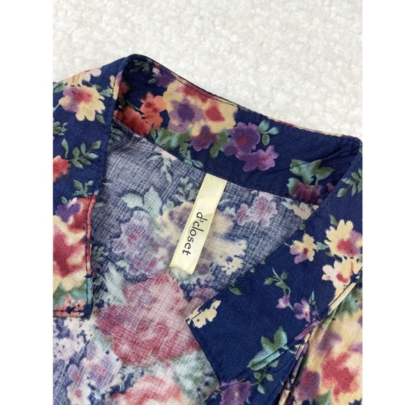 D’CLOSET • Floral Sleeveless Belted Mini Dress - Picture 13 of 14